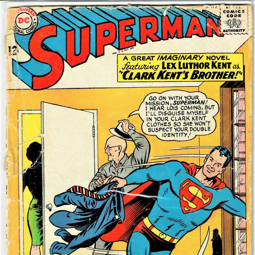 DCs  /1965 #175  GREAT IMAGINARY NOVEL STARRING LEX LUTHER AND SUPERMAN